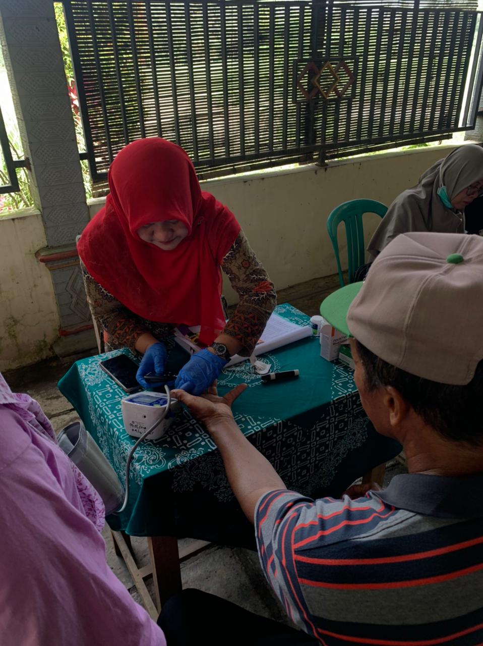 Kegiatan Posyandu Rutin di Padukuhan Jalan Berjalan Lancar